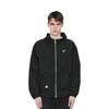 Fila Fusion Letter Zipper Hooded Loose Sports Jacket Men Jacket Black T11M423701FBK