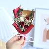 Mini Bouquet of Preserved Dried Flowers: Baby's Breath & Roses - Ideal for Parties, Festivals, Birthday Gifts, and Decorations