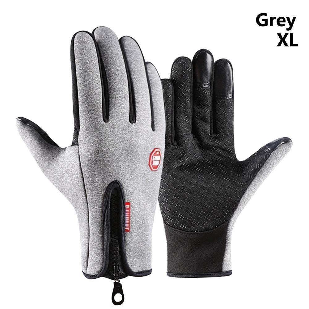 Windproof Winter Plush Gloves Touchscreen Warm Gloves High Quality Riding Gloves  Unisex