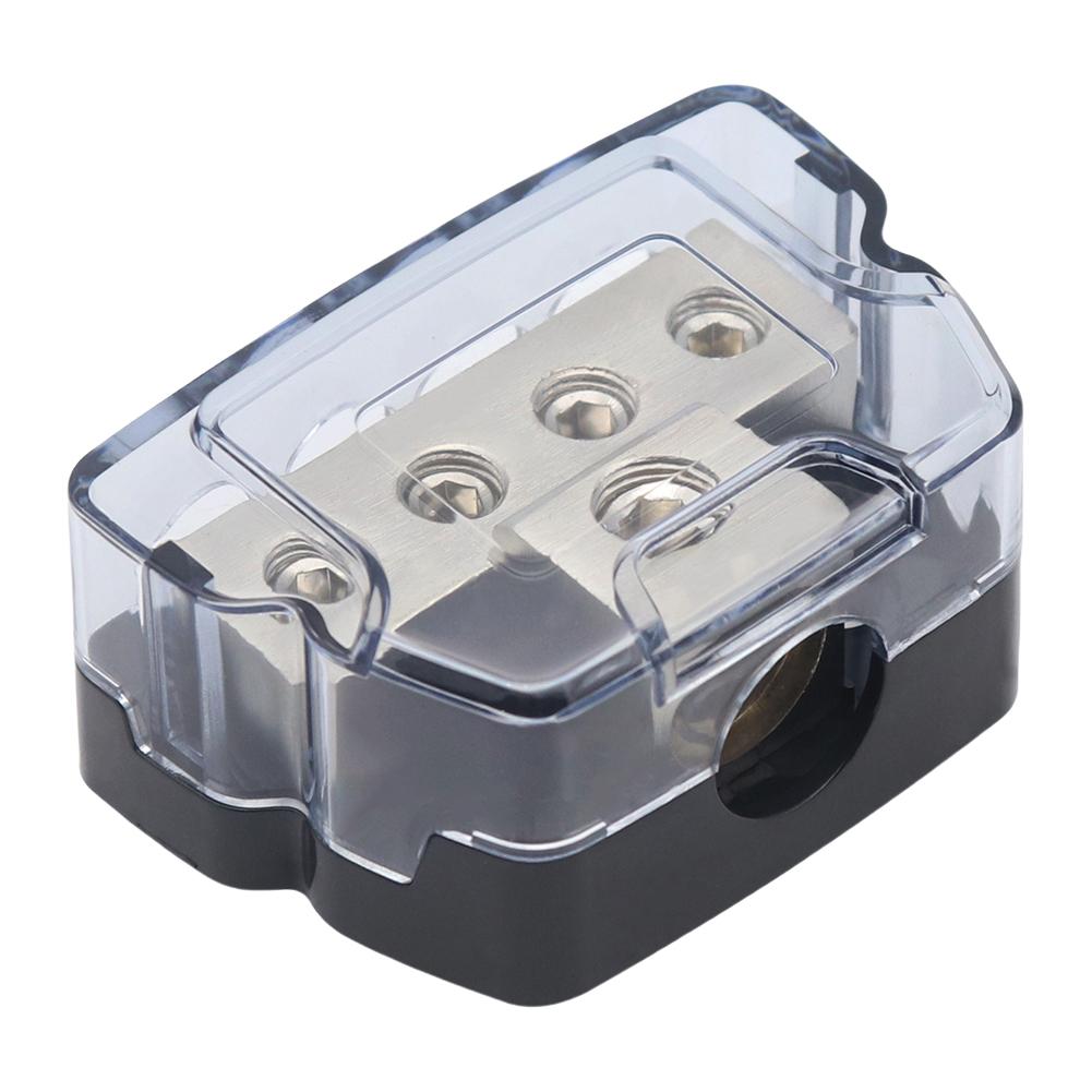Car Audio Power Distribution Block 4/8AWG Out Distribution Block Junction Box Car Stereo Audio Power Ground Distribution Block
