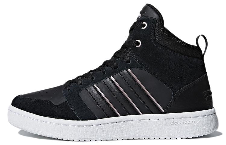 Adidas Cloudfoam Super Hoops Mid  Black  Women s DB0307 36