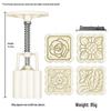 Mid-Autumn Festival Mooncake & Pastry Baking Press Mold Tool for Ice Skin and Green Bean Cake