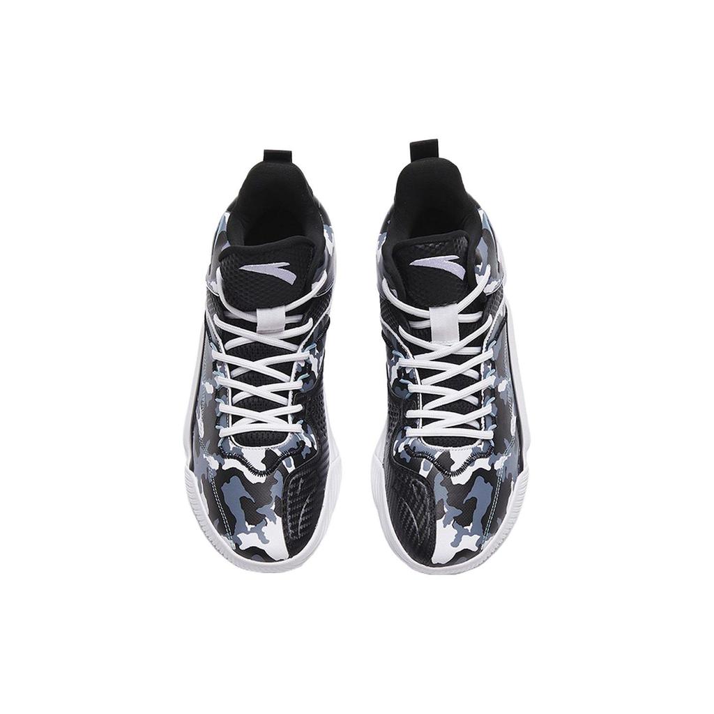 Anta Laser 4 Comfortable Versatile Shock Absorbing Durable Mid-Top Basketball Shoes Men sneaker 112311607-2