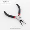 DIY Jewelry Making Tool Set: Chain Cutters, Needle Bending Pliers, Round Nose, Pointed Nose, Angled Nose, Cutting, and Hand Pliers.