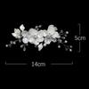 Fashion Crystal Pearl Hair Accessories Bridal Clips Hair Combs Flower Hair Pin Bridesmaid Tiara