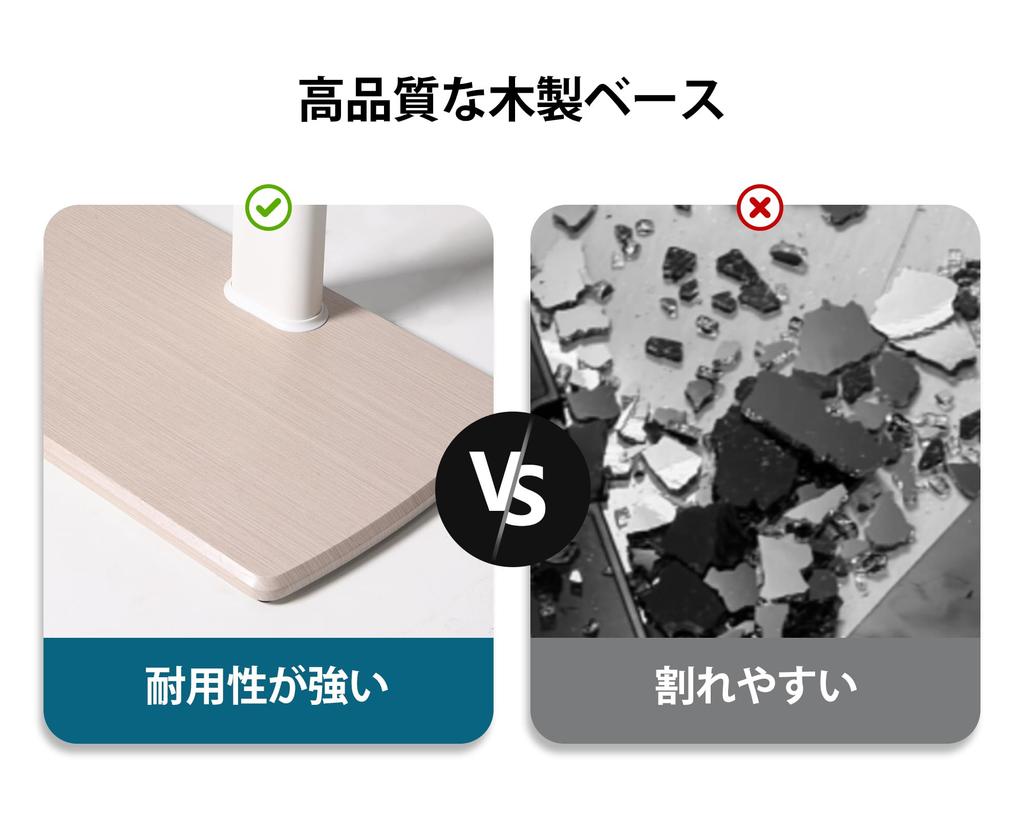 FITUEYES TV TV Compatible with Inch Height Load Capacity Wood Wooden Base White Stand, Wall-mounted Stand, 32-70 TVs, Adjustable, 40kg, Grain, Plate,