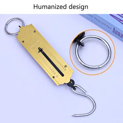 Luggage Scale Portable Handheld Suitcase Weight Scale Mechanical Scale Luminous Display Scale Weight Scale 12/50kg