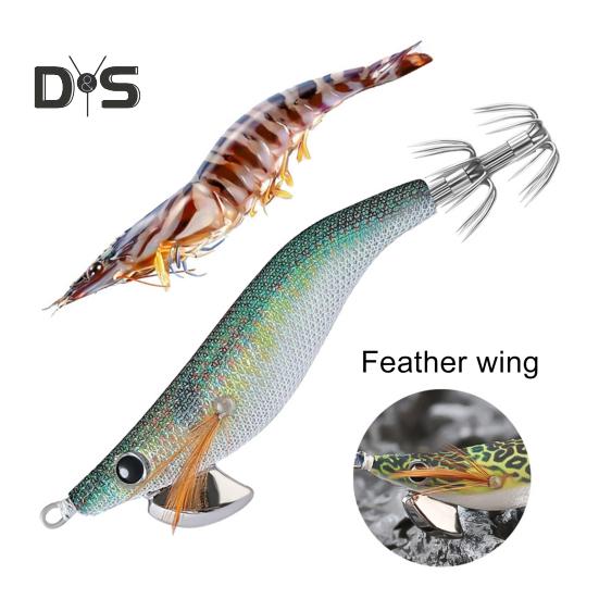 9 cm/7 g im Dunkeln leuchtender Garnelenköder mit Tintenfischhaken, realistischer bionischer Kunstköder, Salzwasser-Süßwasser-Barsch, Zander, Forelle, Angelzubehör