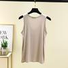 Plus Size L To 6XL Modal Women's Tank Tops U-Neck Summer Thin Sleeveless Bottomed Top Loose Tee Tops All Match Vest Comfort Homewear