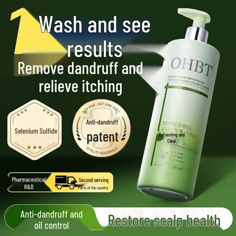 OHBT Selenium Sulfide Refreshing Cleansing Shampoo