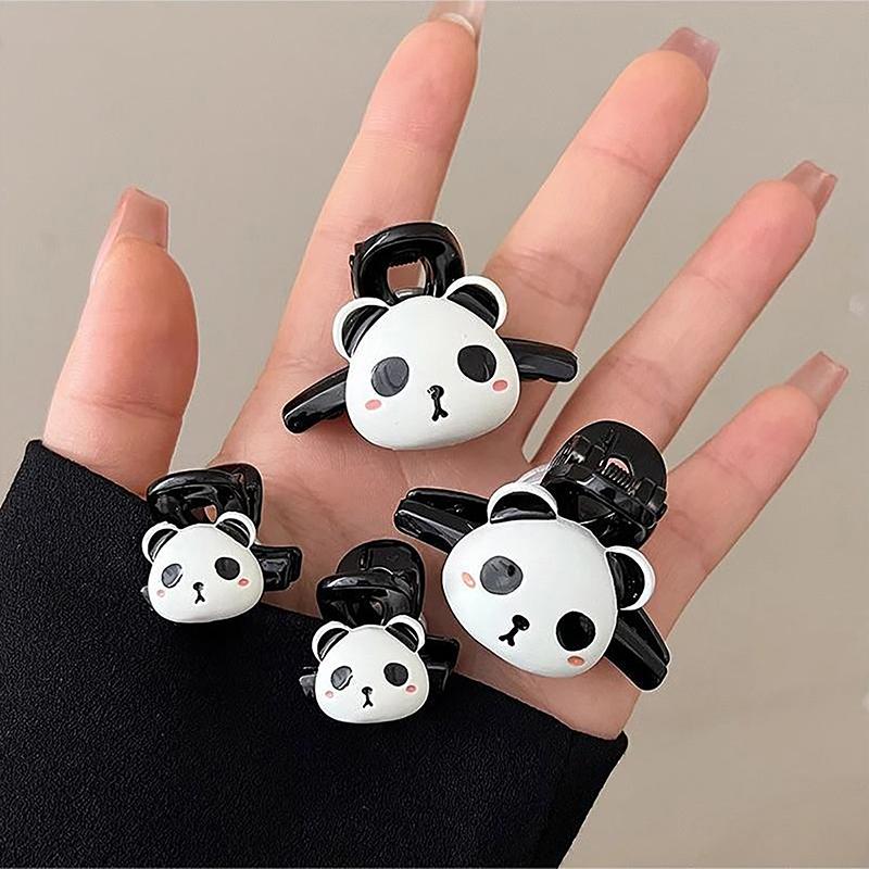 1/2 Stück Cartoon Panda Mini Haarspange für Frauen Mädchen Niedlich Süß Tier Haarspangen Exquisite Haarschmuck Geschenke