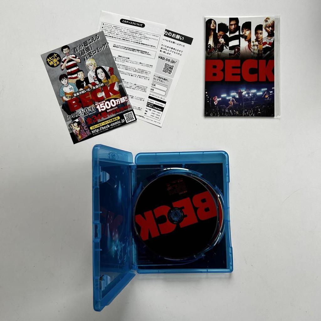 [USED] First-run Limited Edition "BECK" 2-disc Set: Main Blu-ray + Bonus DVD