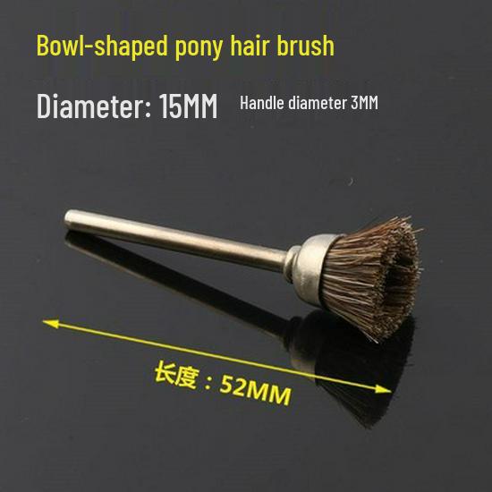 Electric Polishing & Rust Removal Brush: Steel & Copper Wire Grinder Head