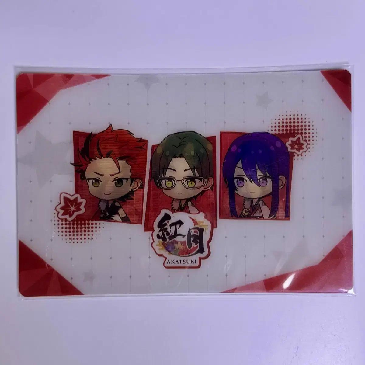 

Anstar Dongshim Popup Store Pre-order Benefit Kiryu Kuro Hasumi Keito Kanzaki Soma Hongwol