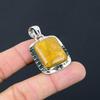 Natural Plume Agate Wife Ethnic Engagement Handmade Pendant 925 Sterling Silver