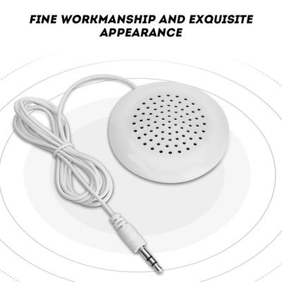 3.5mm Mini Speakers Mini Stereo Speaker New DIY Pillow Speaker 3.5mm Mini Stereo Speaker for MP3 Phone Portable CD Speaker