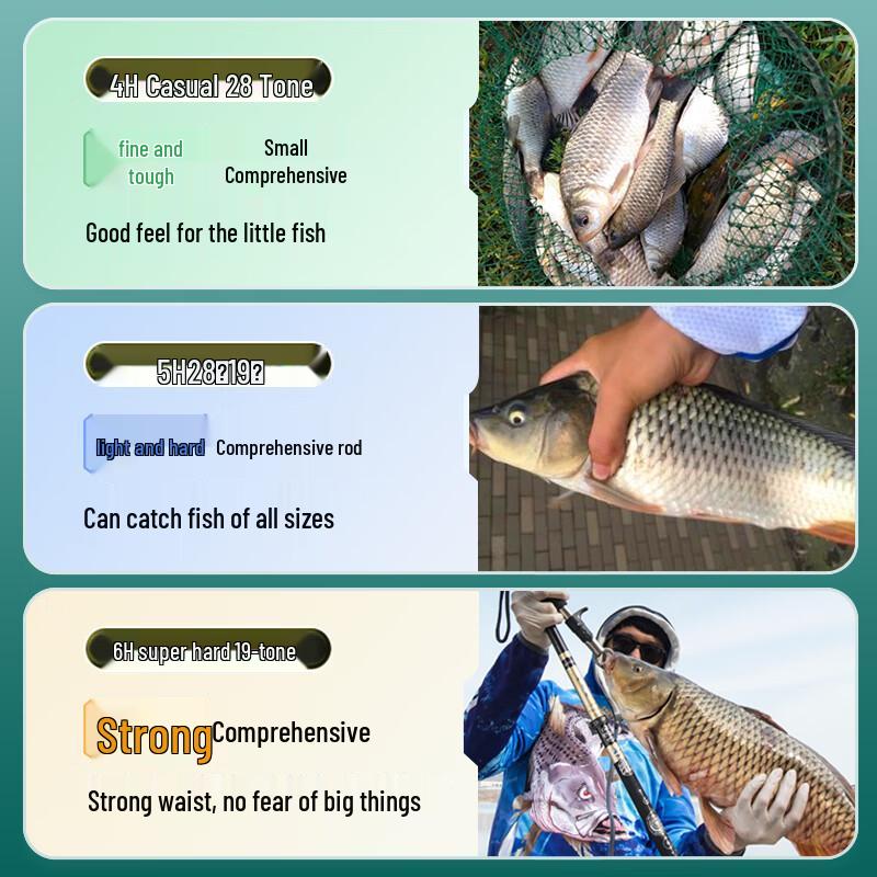 Qingshui Ultra-Light Carbon Hand Fishing Rod