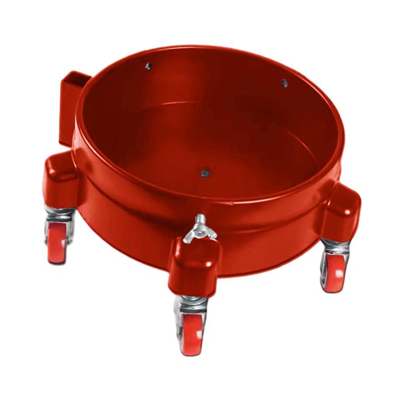 Durable Car Wash Bucket Dolly 360 Degree Rolling Caster Multifunctional Cleaning Holder for Car Wash Crew
