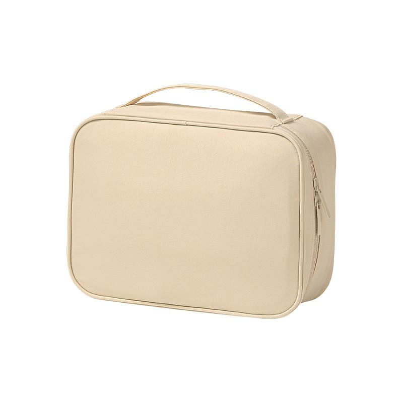 Makeup Organizer Travel Bag With Divider Oxford Fabric Portable Cosmetic Case For Women
