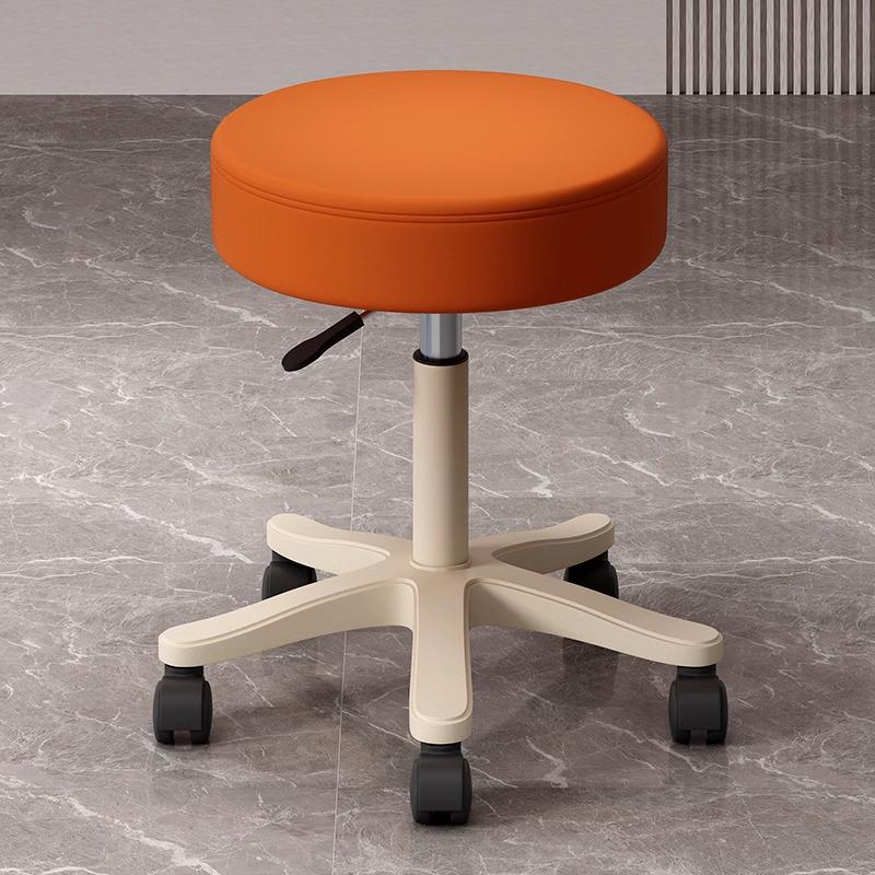 Beauty Salon Swivel Stool: Hairdresser, Nail Technician, Makeup Artist, Barber Wheeled Chair
