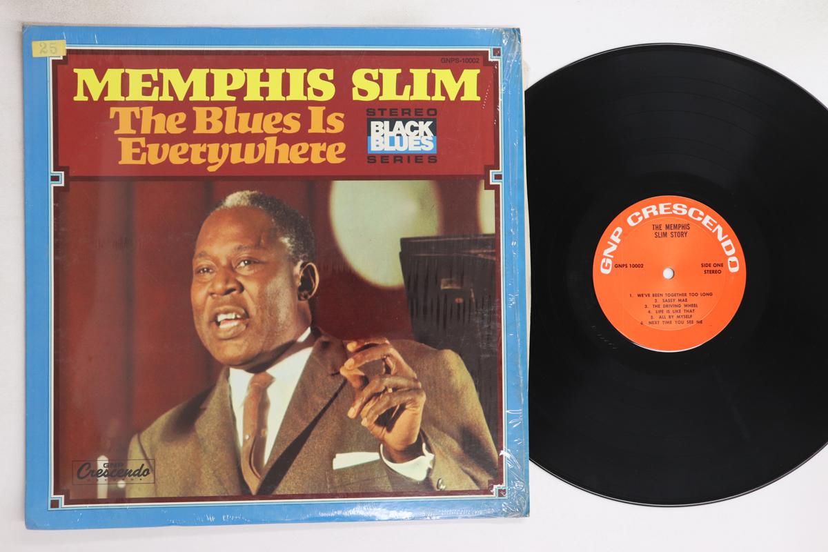 

LP Record MEMPHIS SLIM - Blues Is Everywhere GNPS10002 GNP 1973 US Blues Used