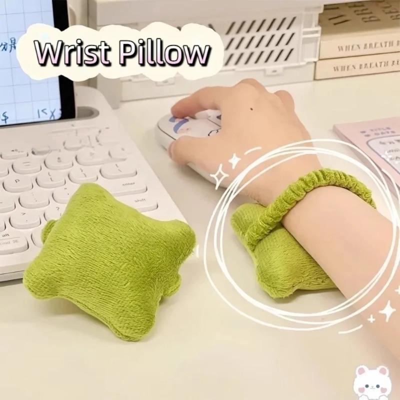 New plush wrist pad, soft multi-purpose mouse wrist pad, free movement, breathable wrist pad, suitable for office workers