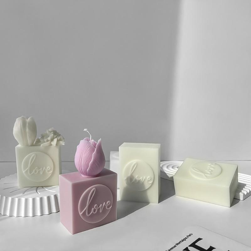 Creative Handcrafted Scented Candle Mold Silicone Mold for Making Beautiful Aromatherapy Candle Ornaments