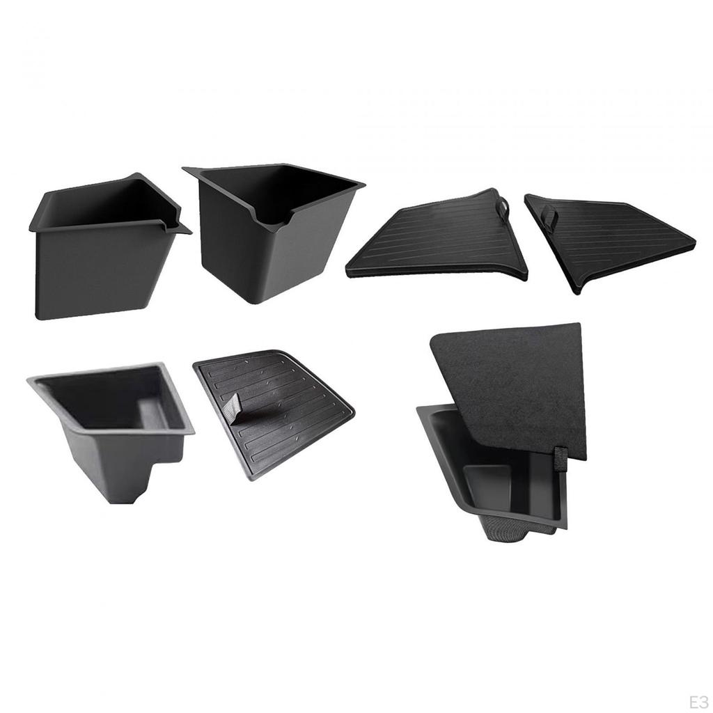 Car Rear Trunk Organizer Storage Box Easy to Install High Performance for Model 3