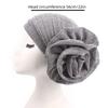 Big Rose Flower Head Wraps Headwear Nigerian Wedding Geles African Turban Caps  Party Headgear
