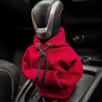 Pokrętło zmiany biegów Modna bluza z kapturem Uchwyt zmiany biegów Dźwignia zmiany biegów Dekoracyjna osłona Ręczne automatyczne akcesoria do wnętrza samochodu