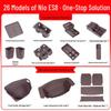 NIO ES8 Front & Rear Trunk Mat: Full-Coverage Leather Protection for 26 Models