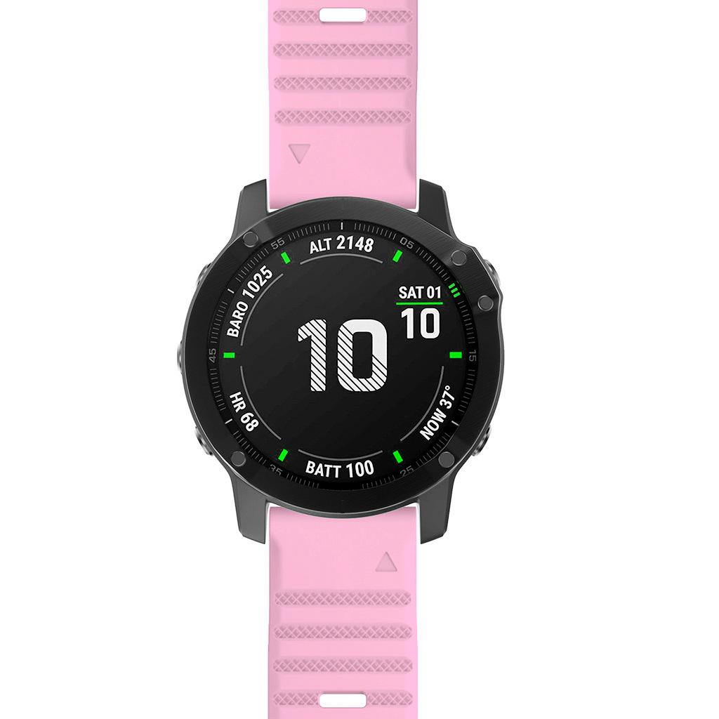 Silikon-Schnellverschluss-Uhrenarmband für Garmin Fenix 6, 6x, 5 und Fenix 3 (22mm/26mm)