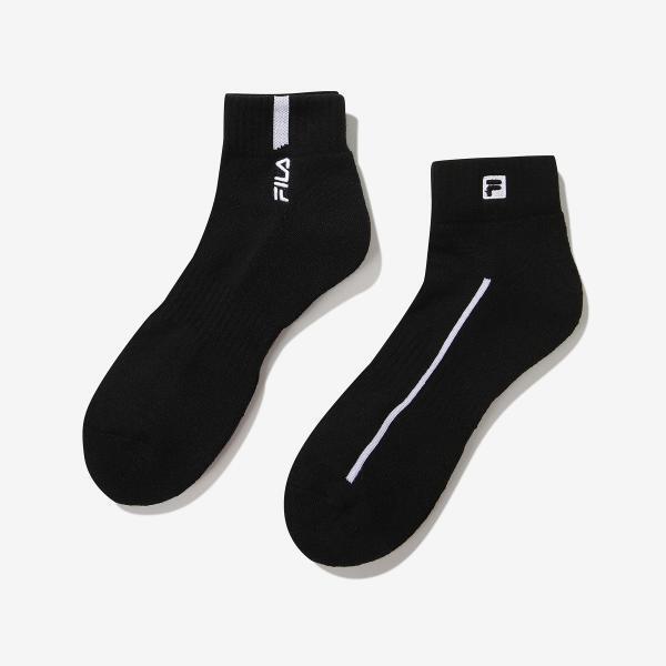 Fila Cushioning Ankle Socks 2 Pack blacks/240