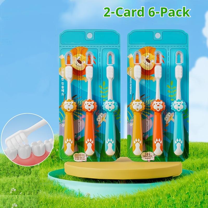 

6Pcs Toothbrush Premium Soft Bristle Toothbrush Gum Care Toothbrush Furniture Essential Cleaning Toothbrush Best Gift for Christmas Halloween