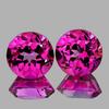 7x7 MM (6 Pcs) Natural Pink Sapphire Loose Gemstone Round Cut Lot L273