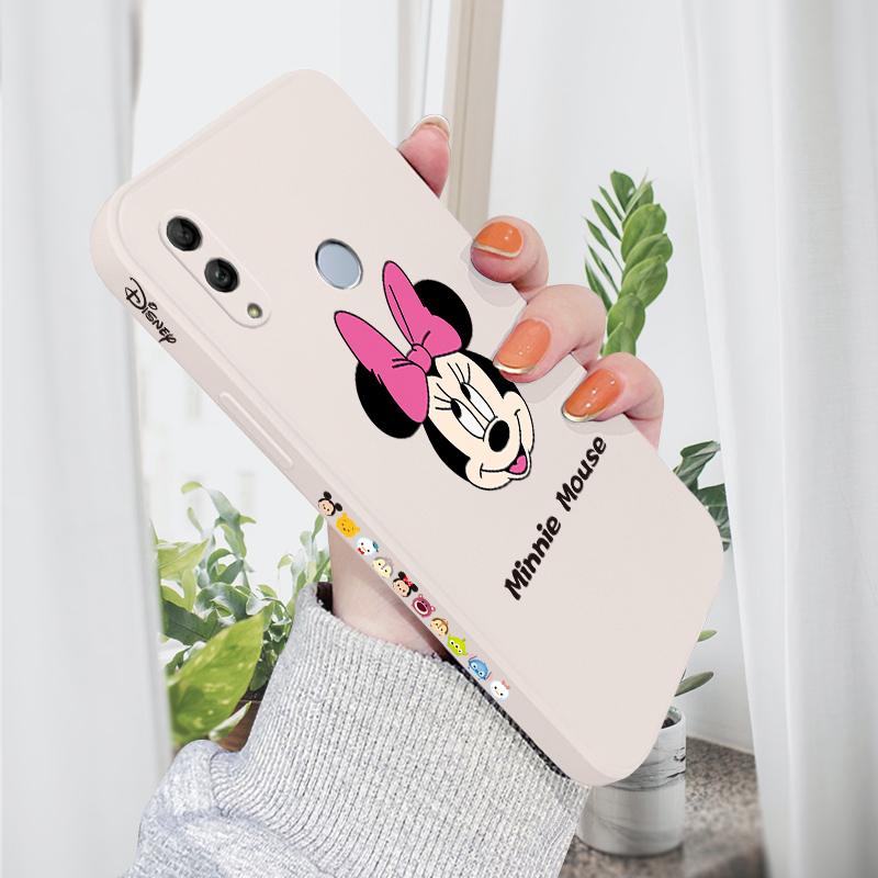 

Силиконовый чехол с рисунком Минни Микки Маус и краями для камеры Huawei Honor
