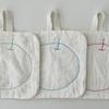 Soft Cotton Placemats Square Shape Cloth Napkins New Western Food Mats  Table Decor