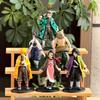 Figura de Anime Figuras de Demon Slayer Kimetsu No Yaiba Muñeco Tanjiro Nezuko Zenitsu Figura Figura de Acción Modelo Juguetes