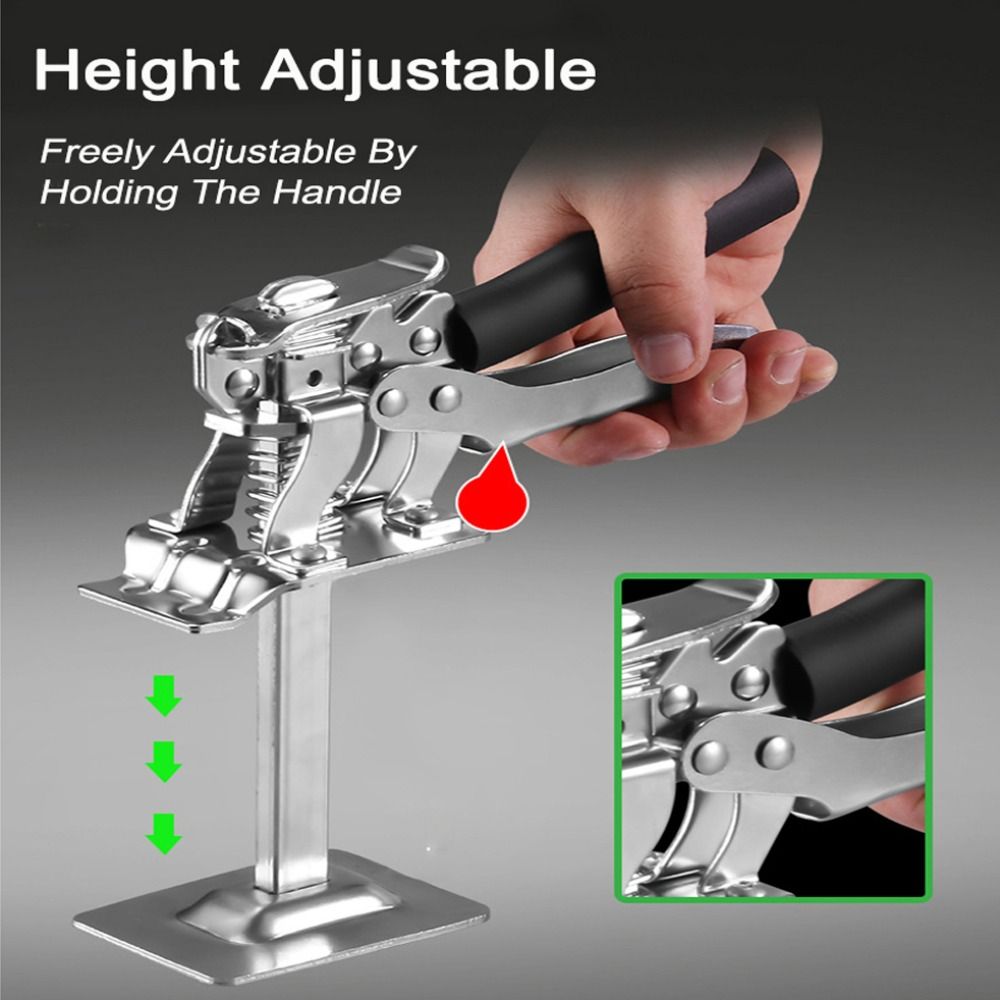 Steel Tile Height Adjuster Precision Cabinet Jack Jack Elevator Tool  Wall Leveling