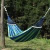 OLOEY 3-Person Thick Canvas Hammock with Spreader Bar