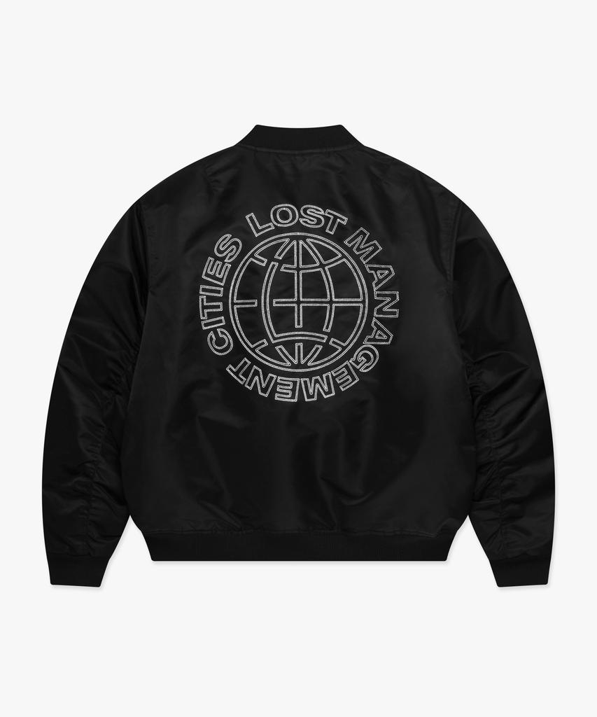Lmc Lmc Wheel Ma-1 Jacket Black