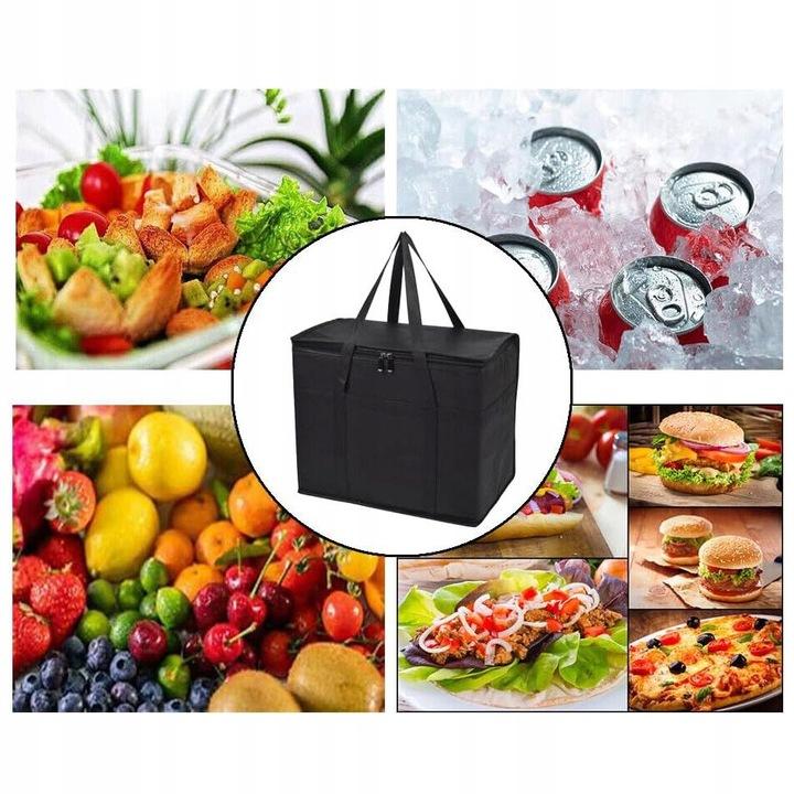 Termiczna Torba Piknikowa Do Plażę, Piknik, Składana Torba Na Lunch, 30 L