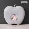 Apple-Shaped Wall-Mounted Kitchen Storage Box for Cling Film and Bags