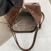 Suede Shoulder Bag for Women Fashion Hobo Handbag with Adjustable Strap