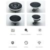 Metal Stove Burner and Knob Set Cooktop Burner Heads and Control Knobs Ranges Burner Caps Metal Texture for Stove