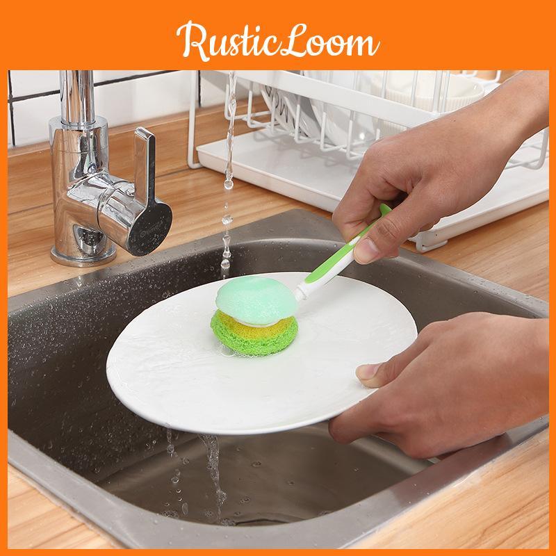 Schwammflaschenbürste zur sanften Reinigung von Tassen und Bechern mit ergonomischem Griff