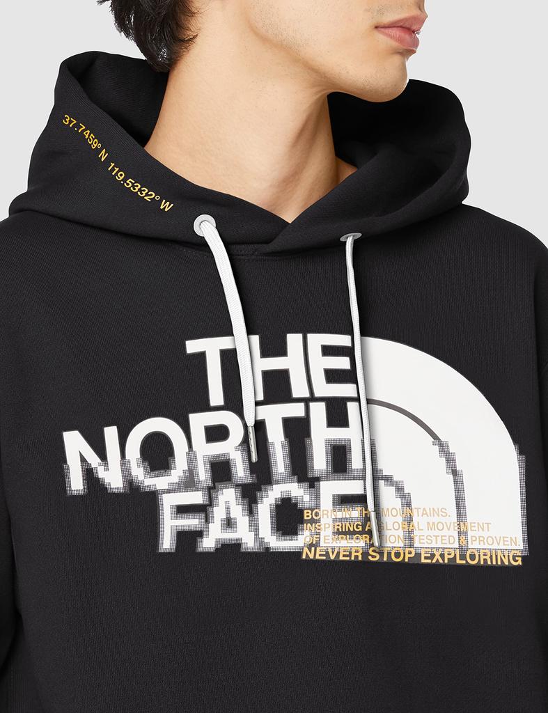 The North Face Front Half Dome Size S Men's Hoodie, NT62136, Black,