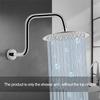 13inch Shower Bracket With Flange Ceiling Mount Shower Head Extension Rainfall Shower Arm Bath Sprayer Head Adapter Accessories