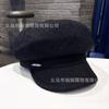 New British retro octagonal hat women's spring and autumn fashion and literature versatile newsboy hat Xiaoxiangfeng casual bud hat