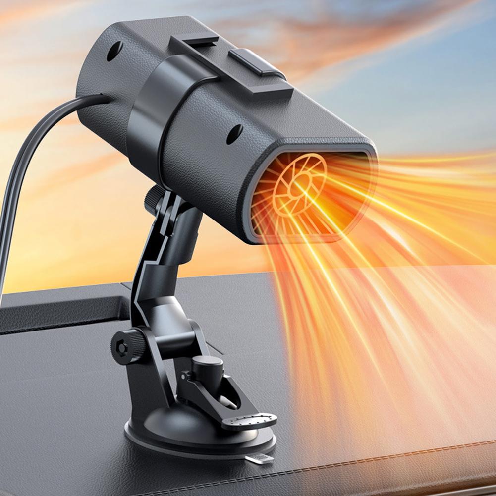 12V 150W Autoheizung Entfroster Universell Fenster Windschutzscheibe Enteisungsheizung Einstellbar Tragbare Autoheizung für Fahrzeuge
